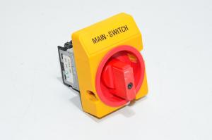 Baco NS3EV493 PR12 pyörivä päävirtakytkin, 3-napainen, 3x NO, 12A, 600VAC