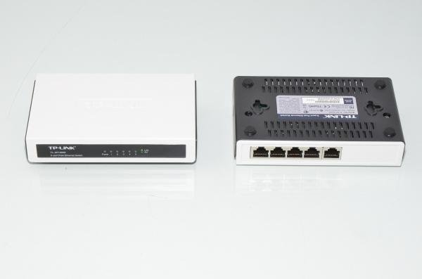 TP-Link TL-SF1005 5 porttinen 10/100mbit Ethernet kytkin, Valkoinen
