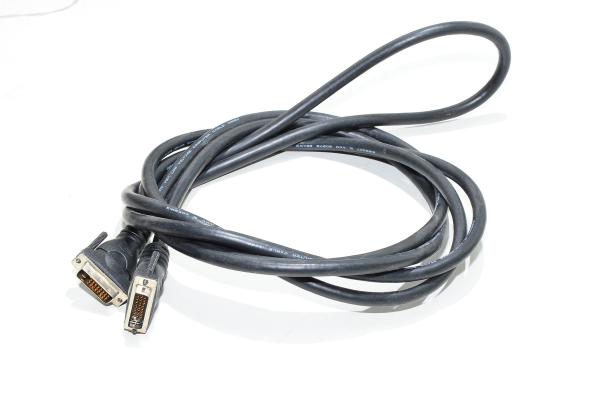 ##DVI-D dual link monitor cable male-male, black