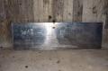 1800x570x40x3,6mm bent aluminium sheet