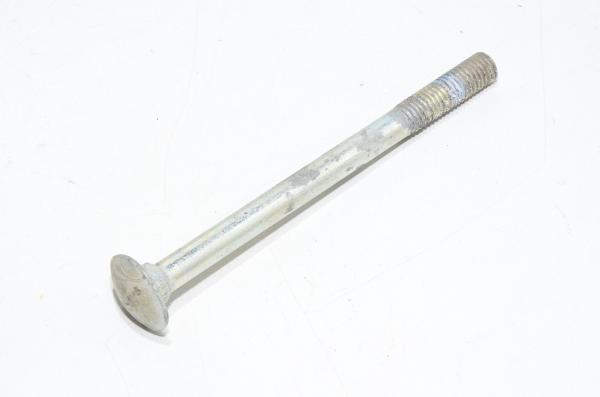 M10x1.5, 130mm, RH, zinc-plated steel cup head square neck bolt DIN 603 / ISO 8677