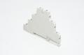 Entrelec 007 100.04 (D4/6 R121L) DIN rail-mounted relay module 24VDC, 250VAC/5A