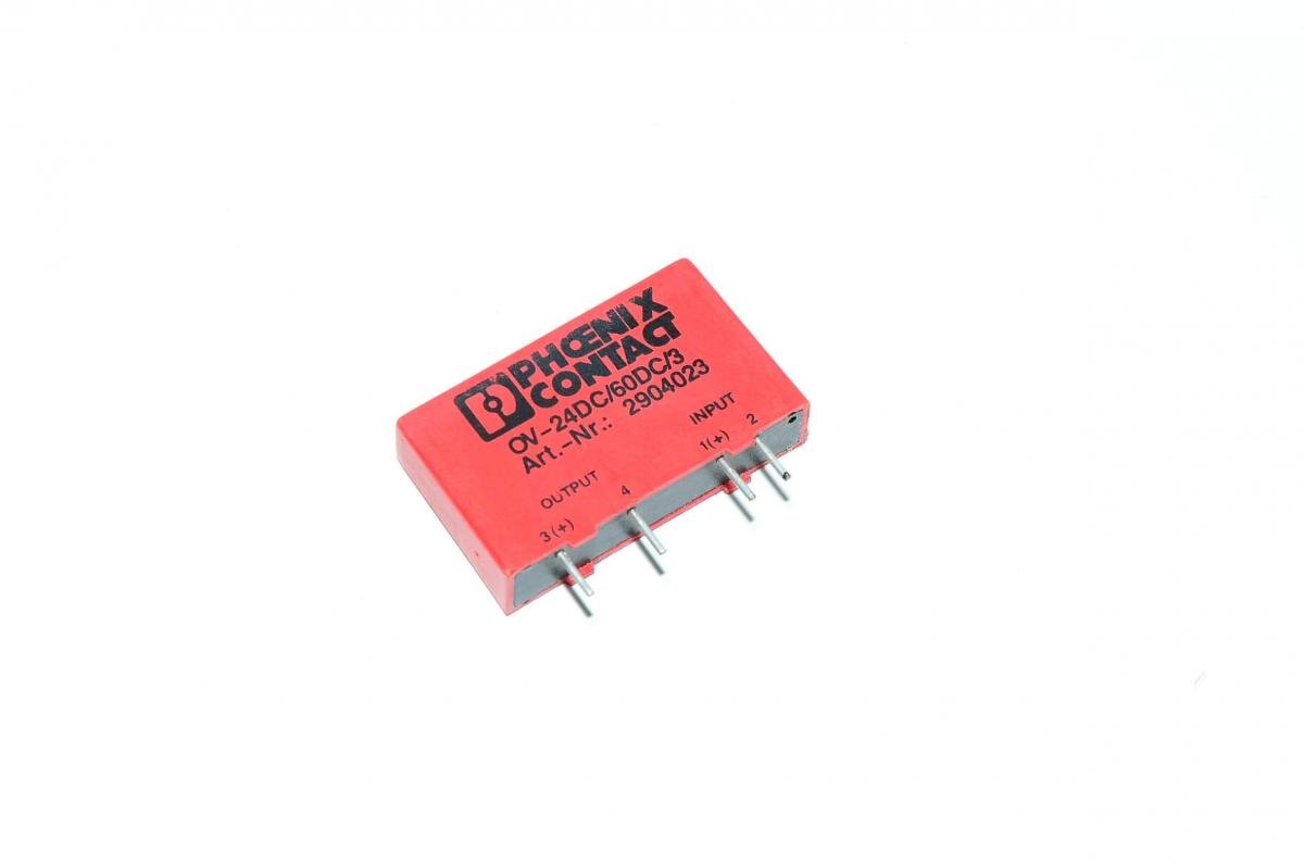 Phoenix contact OV24DC/60DC/3 2904023 24V solidstate relay with 3A 1