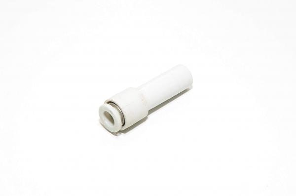 SMC KQ2R06-10 plug-in straight reducer / converter 10mm - 6mm quick fitting connector