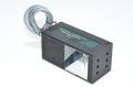 Advanced illumination AI DL2449-66024 2x2” Axial diffuse illuminator 24VDC red LED with broken mirror and diffuser glass, 1x side glass