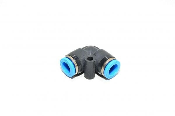 Festo Quick Star QSL-8 153072 8mm L-liitin / L-sovitin / kulmapala / pikaliitin samoille putkihalkaisijoille