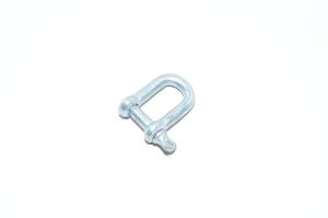 D-tyypin suora ruuvitappisakkeli / ketjusakkeli, tappi 6mm (M6) aukko 13mm