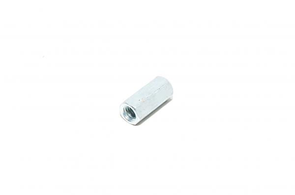 Kuusiojatkomutteri 25x11x11mm DIN6334 M8x1.25