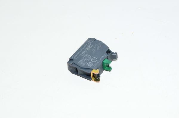 Telemecanique Harmony style XB4 series ZBE-101 contact block, 1x NO contacts (normally open)