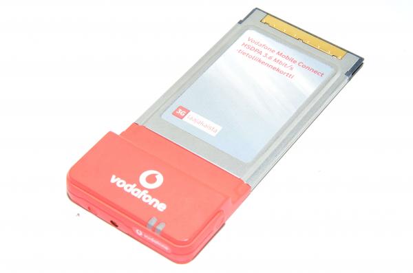Option GT0201 Qualcomm 3G CDMA Vodafone mobile connect HSDPA/3G/EDGE/GPRS PCMCIA CardBus modeemi